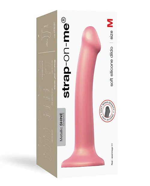 Strap On Me Female Sex Toys Strap On Me Flexible Dildo Metallic Rose Strap On Me Female Sex Toys Strap On Me Flexible Dildo Metallic Rose