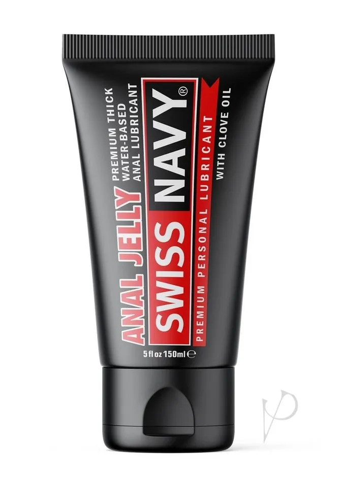 Swiss Navy Male Sex Toys Swiss Navy Anal Jelly with Clove Water Based Lubricant 5oz Swiss Navy Male Sex Toys Swiss Navy Anal Jelly with Clove Water Based Lubricant 5oz