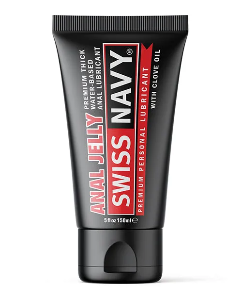 Swiss Navy Male Sex Toys Swiss Navy Anal Jelly with Clove Water Based Lubricant 5oz Swiss Navy Male Sex Toys Swiss Navy Anal Jelly with Clove Water Based Lubricant 5oz