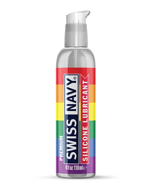 Swiss Navy Swiss Navy Silicone Lubricant Pride Edition 4oz118ml Lubricants Swiss Navy Swiss Navy Silicone Lubricant Pride Edition 4oz118ml Lubricants