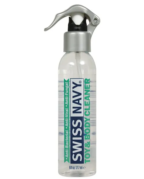 Swiss Navy Vibrators Swiss Navy Toy and Body Cleaner 6oz177ml Swiss Navy Vibrators Swiss Navy Toy and Body Cleaner 6oz177ml