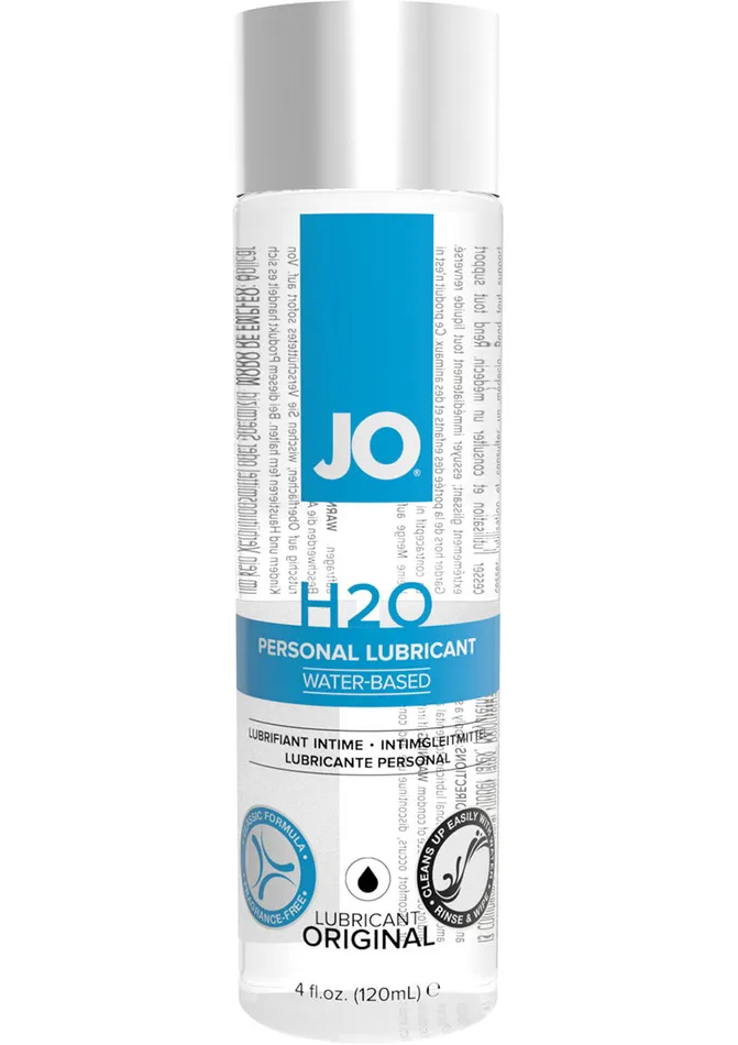 System Jo JO H2O Original Water Based Lubricant 4oz Sexual Health Wellbeing System Jo JO H2O Original Water Based Lubricant 4oz Sexual Health Wellbeing