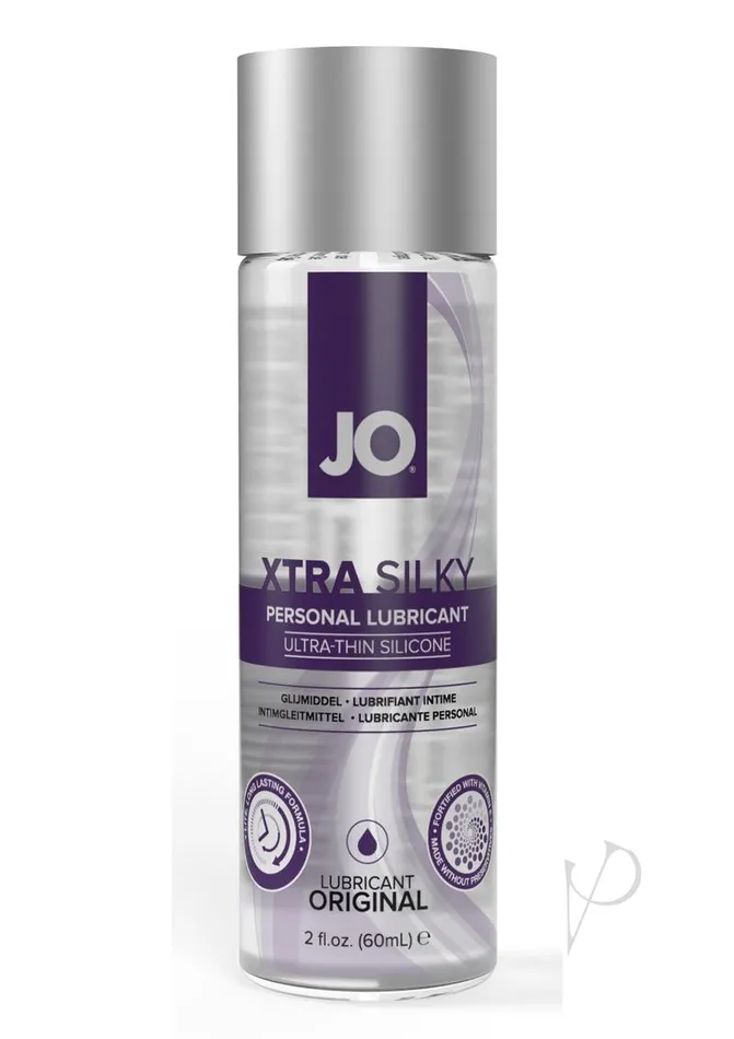 System Jo Lubricants JO Xtra Silky Thin Silicone Lubricant 2oz