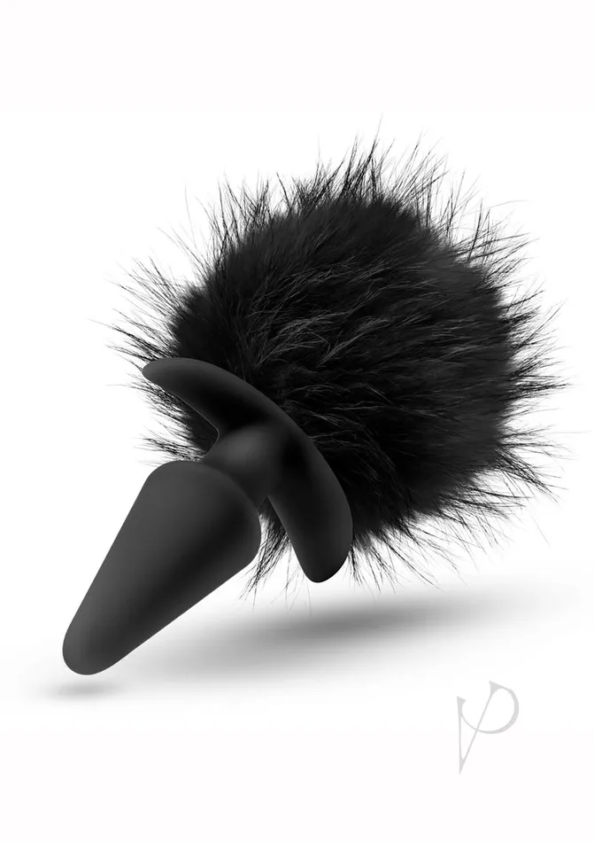 Temptasia Anal Temptasia Bunny Tail Pom Silicone Butt Plug Black Temptasia Anal Temptasia Bunny Tail Pom Silicone Butt Plug Black