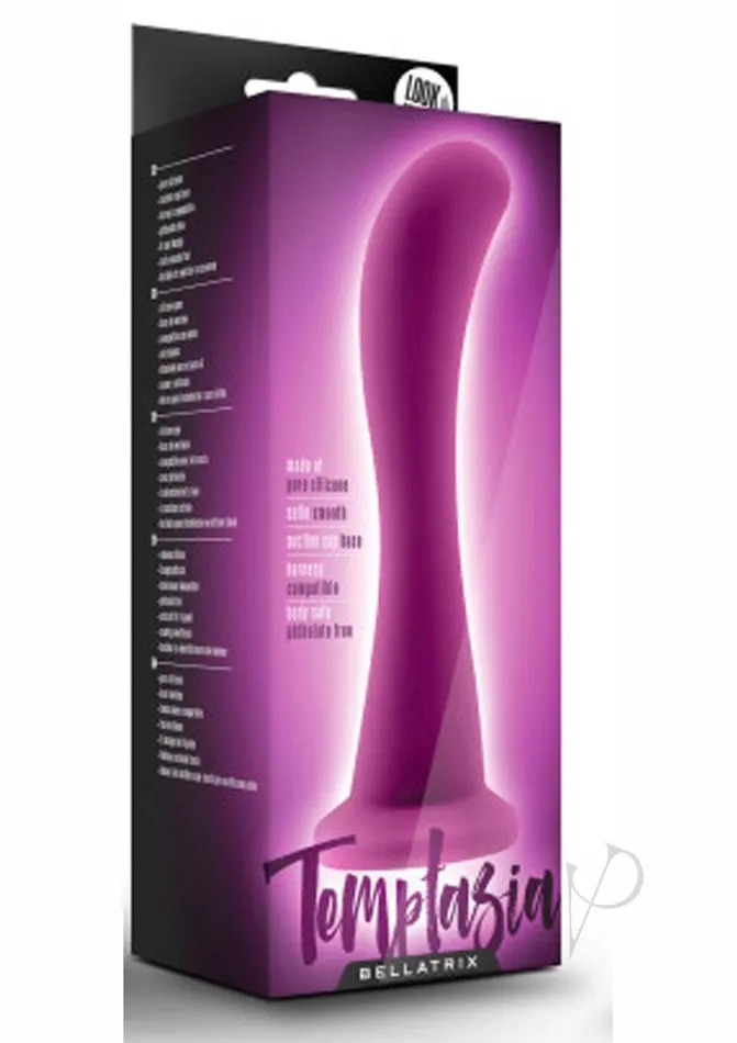 Temptasia Dildos Temptasia Bellatrix Silicone Dildo 625in Plum