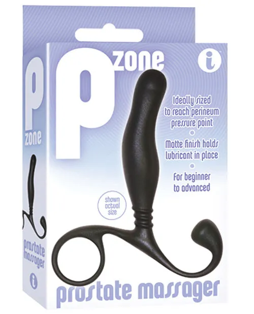 The 9s Anal The 9s P Zone Prostate Massager Black
