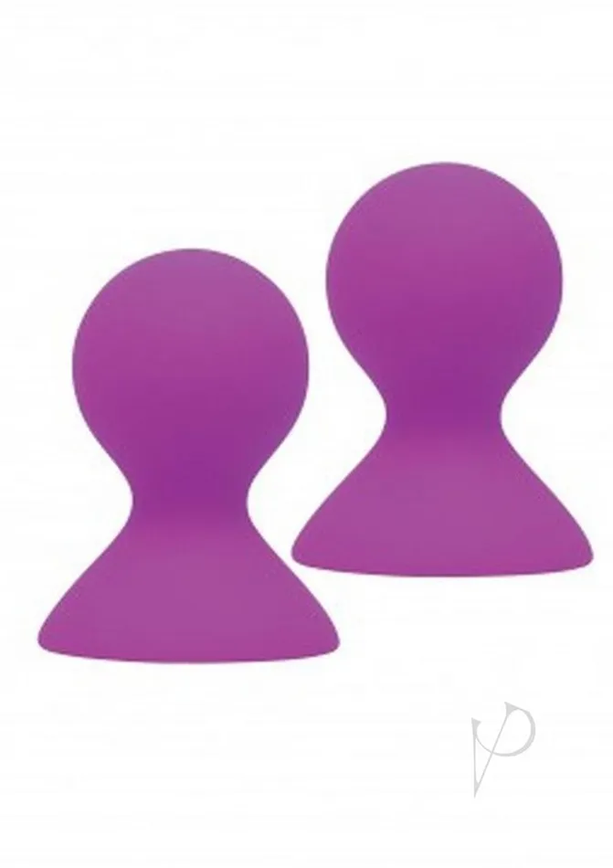 The 9s Female Sex Toys The 9s NipPulls Silicone Nipple Pumps Violet