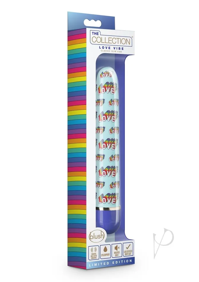 The Collection The Collection Love Vibrator Blue Vibrators