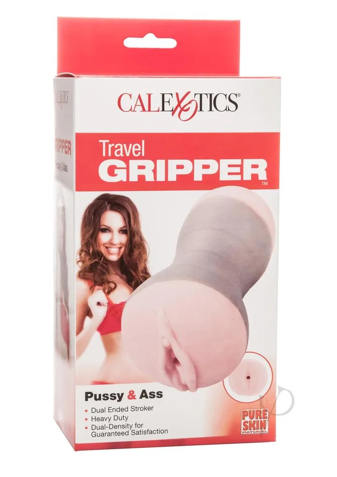 The Gripper Male Sex Toys Travel Gripper Dual Density Stroker Pussy and Ass Pink The Gripper Male Sex Toys Travel Gripper Dual Density Stroker Pussy and Ass Pink