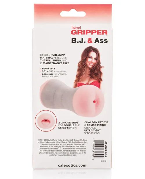 The Gripper Male Sex Toys Travel Gripper Dual Density Stroker Pussy and Ass Pink The Gripper Male Sex Toys Travel Gripper Dual Density Stroker Pussy and Ass Pink