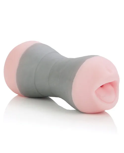 The Gripper Male Sex Toys Travel Gripper Dual Density Stroker Pussy and Ass Pink The Gripper Male Sex Toys Travel Gripper Dual Density Stroker Pussy and Ass Pink