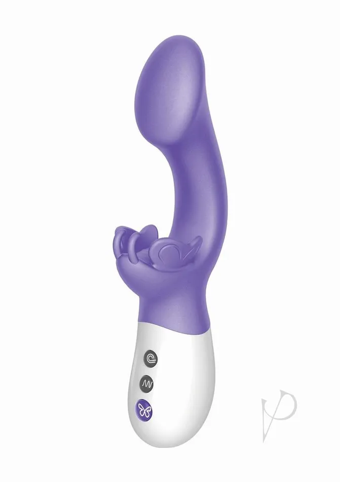 The Rabbit Company The Come Hither GKiss Butterfly Silicone Rechargeable Rabbit Vibrator Purple The Rabbit Company Vibrators The Rabbit Company The Come Hither GKiss Butterfly Silicone Rechargeable Rabbit Vibrator Purple The Rabbit Company Vibrators