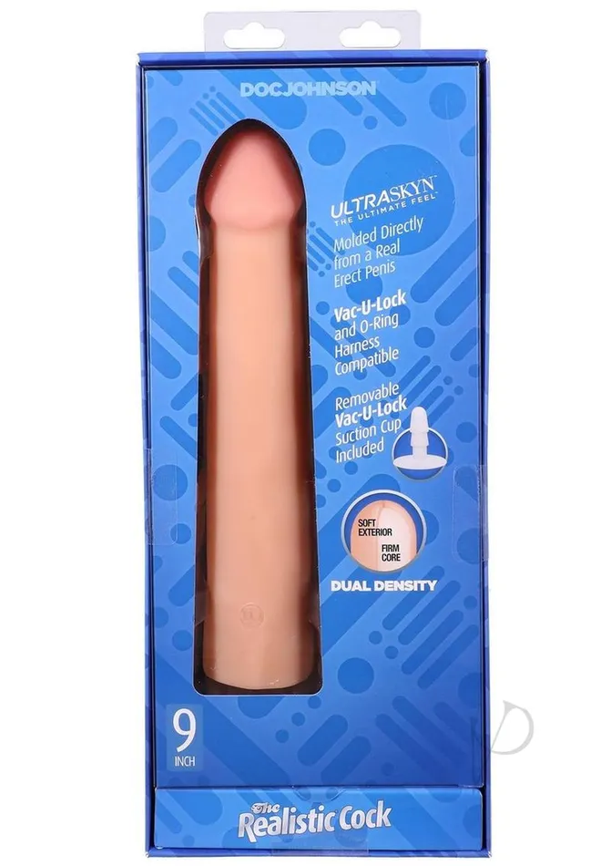 The Realistic Cock Dildos The Realistic Cock Ultraskyn Removable VacULock Suction Cup 9in Vanilla The Realistic Cock Dildos The Realistic Cock Ultraskyn Removable VacULock Suction Cup 9in Vanilla