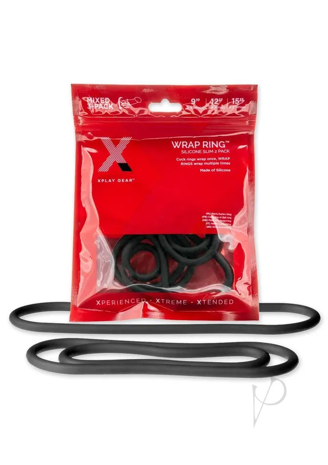 The Xplay Mix Pack Wrap Ring Silicone Slim 6 9 12in 3 Pack Black Perfect Fit Anal The Xplay Mix Pack Wrap Ring Silicone Slim 6 9 12in 3 Pack Black Perfect Fit Anal