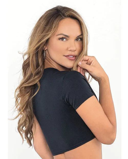Tie Top Black OS Escante Anal