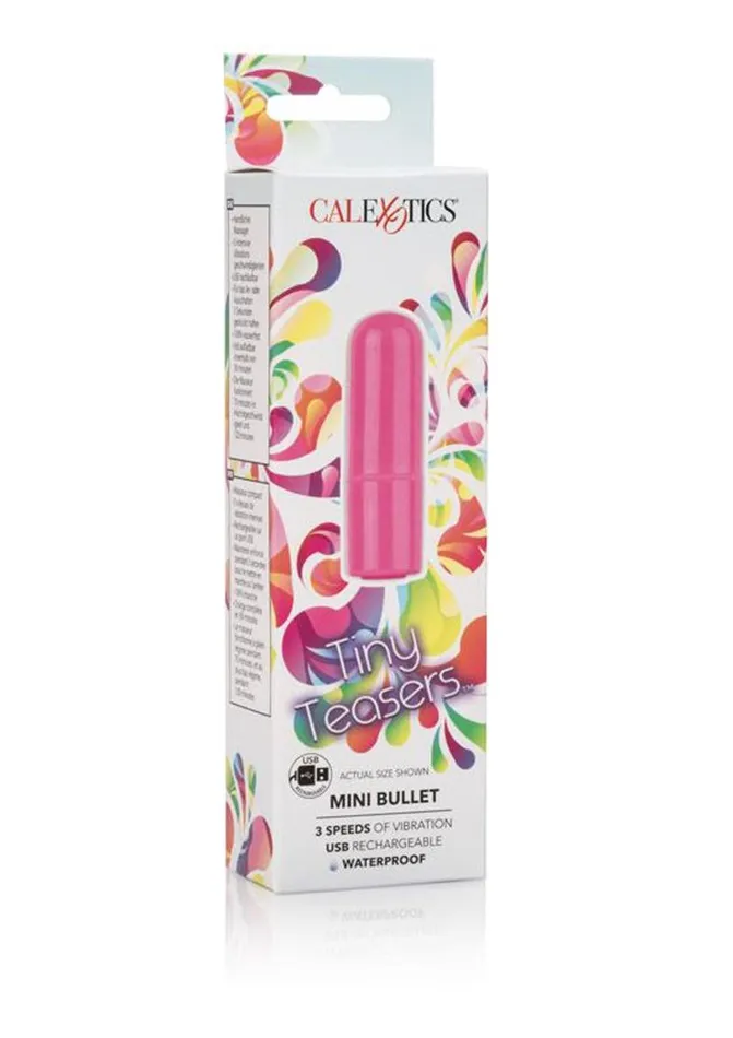 Tiny Teasers Vibrators Tiny Teasers Rechargeable Mini Bullet Pink