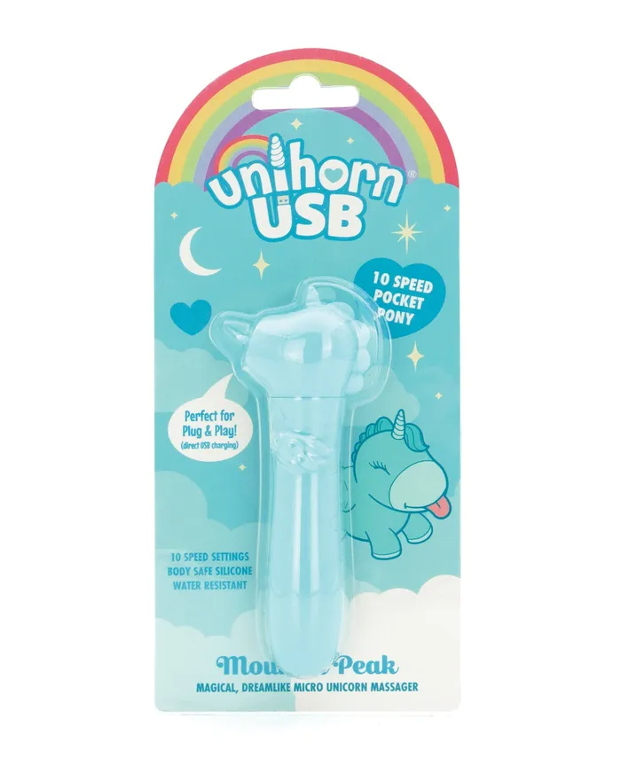 Unihorn Female Sex Toys Unihorn Mountn Peak Rechargeable Silicone USB Bullet Blue Unihorn Female Sex Toys Unihorn Mountn Peak Rechargeable Silicone USB Bullet Blue