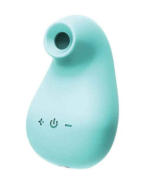 VeDO Suki Rechargeable Vibrating Sucker Tease Me Turquoise Vedo Vibrators VeDO Suki Rechargeable Vibrating Sucker Tease Me Turquoise Vedo Vibrators