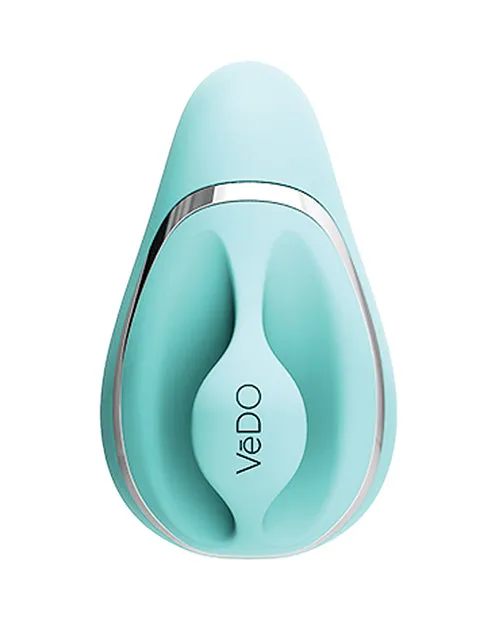 VeDO Suki Rechargeable Vibrating Sucker Tease Me Turquoise Vedo Vibrators VeDO Suki Rechargeable Vibrating Sucker Tease Me Turquoise Vedo Vibrators
