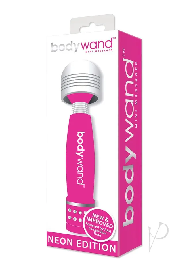 Vibrators Bodywand Bodywand Mini Wand Massager Neon Edition Pink
