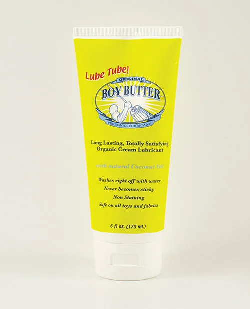 Vibrators Boy Butter Boy Butter 6 oz Lube Tube