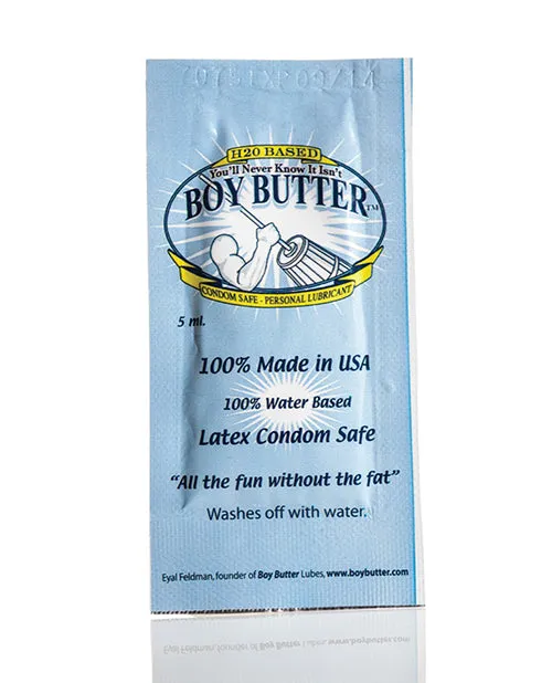 Vibrators Boy Butter Boy Butter H2O 5 ml Sample