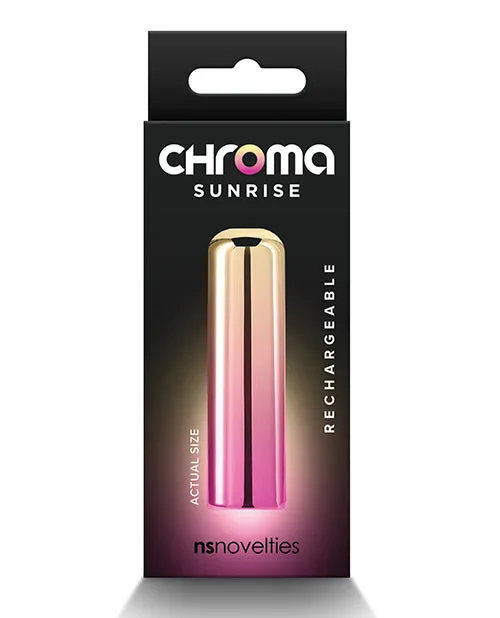 Vibrators Chroma Chroma Sunrise Vibe Small PinkGold Vibrators Chroma Chroma Sunrise Vibe Small PinkGold