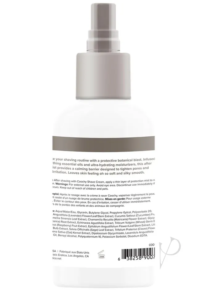 Vibrators Coochy Aftershave Protection Mist Botanical Blast 4oz Coochy