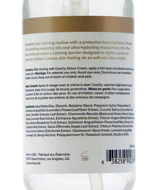 Vibrators Coochy Aftershave Protection Mist Botanical Blast 4oz Coochy