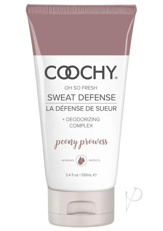 Vibrators Coochy Coochy Sweat Defense Lotion Peony Prowess 34oz