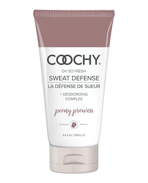 Vibrators Coochy Coochy Sweat Defense Lotion Peony Prowess 34oz