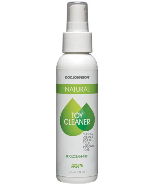 Vibrators Doc Johnson Doc Johnson Natural Toy Cleaner Triclosan Free Spray 4oz