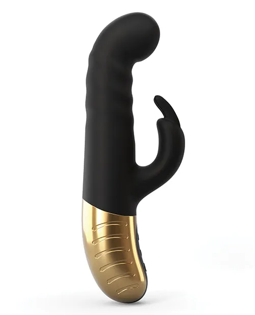 Vibrators Dorcel Dorcel GStormer Thrusting G Spot Rabbit BlackGold