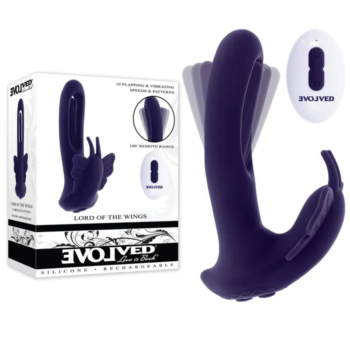Vibrators Evolved Evolved LORD OF THE WINGS Butterfly Vibrator