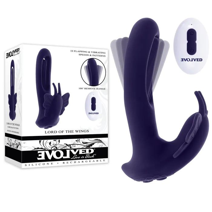 Vibrators Evolved Evolved LORD OF THE WINGS Butterfly Vibrator