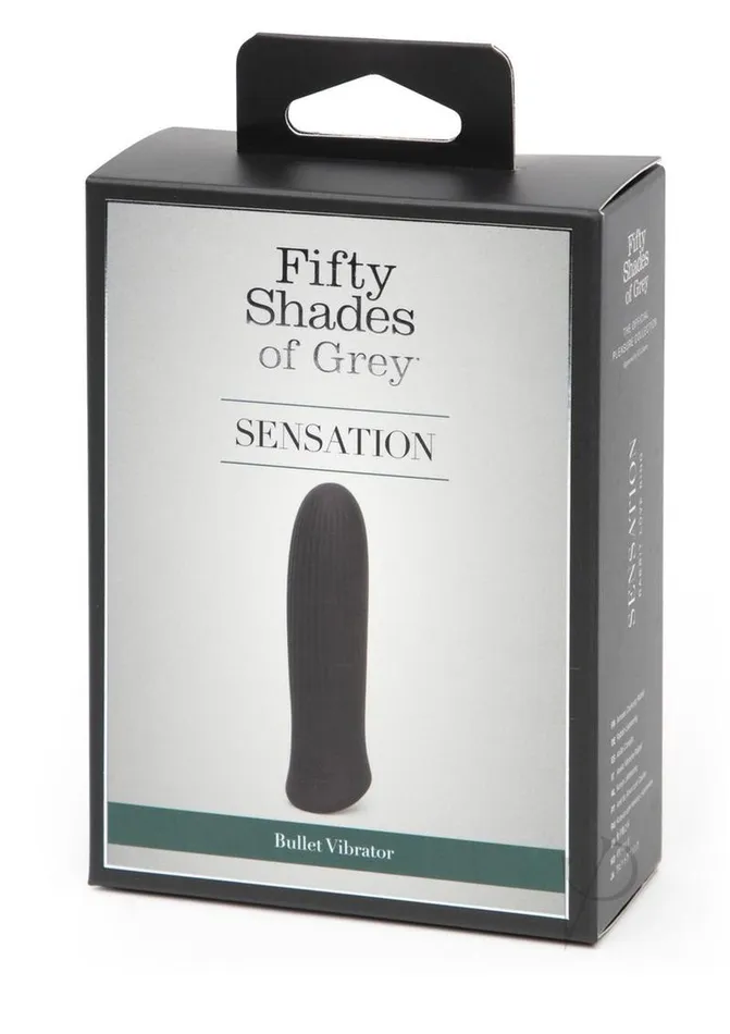 Vibrators Fifty Shades Of Grey Fifty Shades of Grey Sensation Rechargeable Silicone Bullet Vibrator Black Vibrators Fifty Shades Of Grey Fifty Shades of Grey Sensation Rechargeable Silicone Bullet Vibrator Black