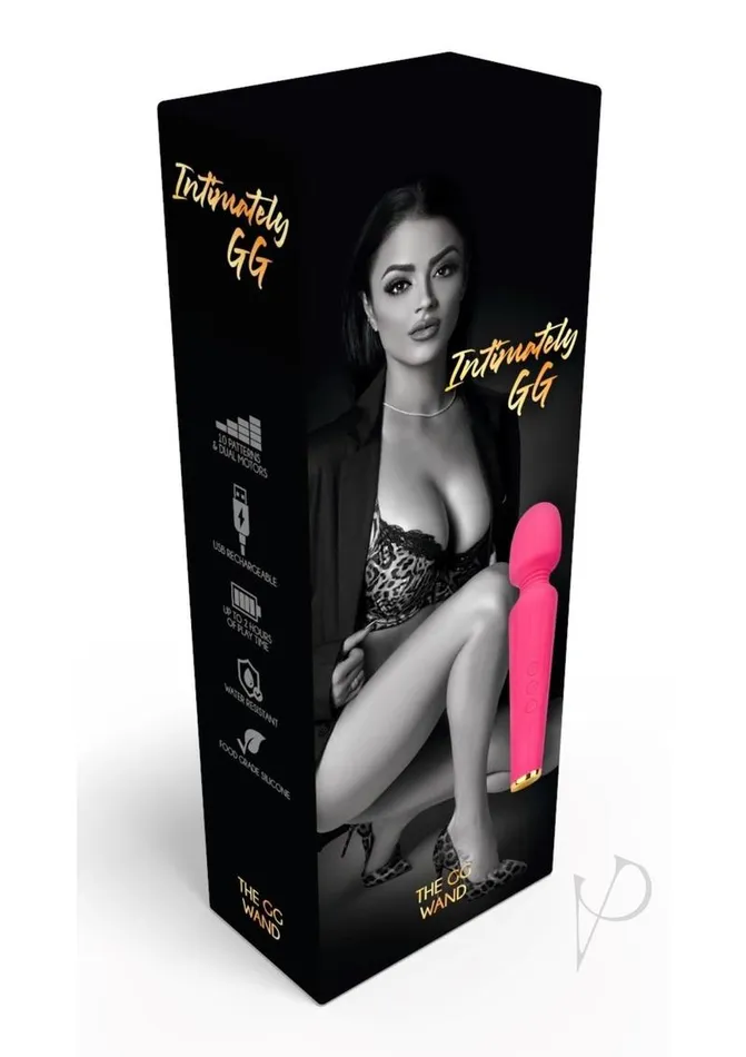 Vibrators Intimately Gg Intimately GG The GG Wand Rechargeable Massager Pink Vibrators Intimately Gg Intimately GG The GG Wand Rechargeable Massager Pink