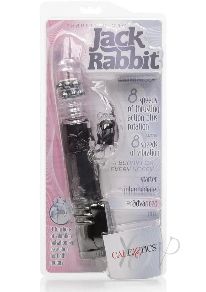 Vibrators Jack Rabbit Jack Rabbit Thrusting Orgasm Beaded Rabbit Vibrator Black Vibrators Jack Rabbit Jack Rabbit Thrusting Orgasm Beaded Rabbit Vibrator Black