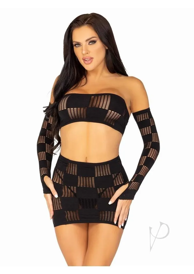 Vibrators Leg Avenue Leg Avenue Checkerboard Net and Opaque Bandeau Mini Skirt and Arm Warmers OS Black Vibrators Leg Avenue Leg Avenue Checkerboard Net and Opaque Bandeau Mini Skirt and Arm Warmers OS Black