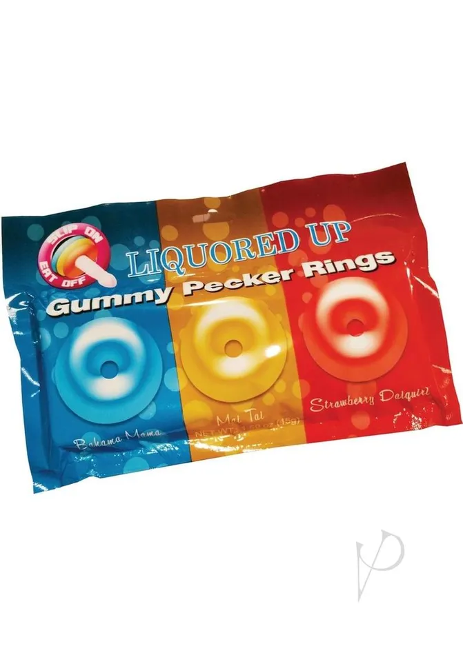 Vibrators Liquored Up Liquored Up Gummy Pecker Rings Assorted Colors Assorted Flavors Vibrators Liquored Up Liquored Up Gummy Pecker Rings Assorted Colors Assorted Flavors