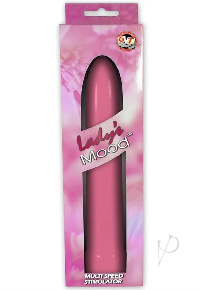 Vibrators Mood Vibe Ladys Mood Plastic Vibrator Pink