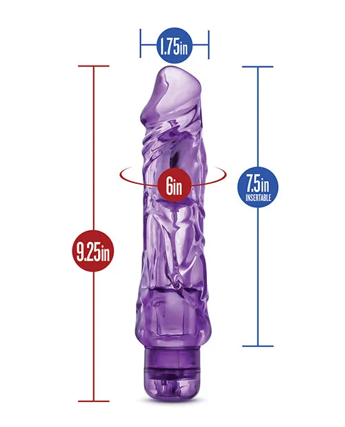 Vibrators Naturally Yours Wild Ride Vibrating Dildo 9in Purple Naturally Yours Vibrators Naturally Yours Wild Ride Vibrating Dildo 9in Purple Naturally Yours