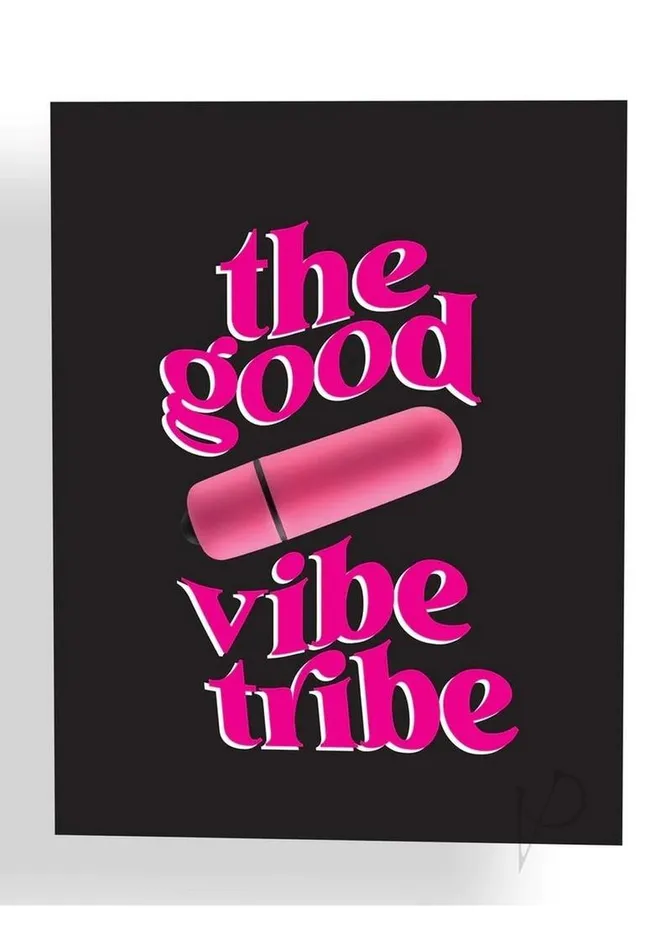 Vibrators NaughtyVibes Good Vibe Tribe Greeting Card Rock Candy Toys