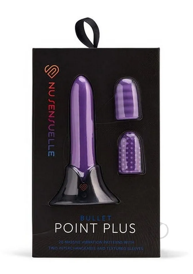 Vibrators Nu Sensuelle Nu Sensuelle Point Plus Rechargeable Silicone Bullet Purple Vibrators Nu Sensuelle Nu Sensuelle Point Plus Rechargeable Silicone Bullet Purple