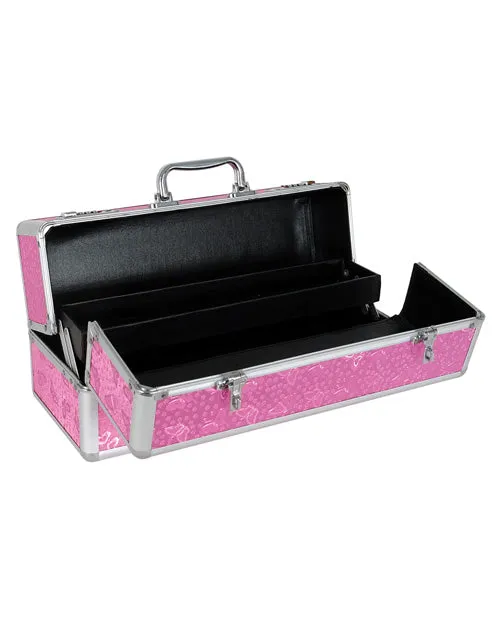 Vibrators Powerbullet Lockable Vibrator Case Large Pink