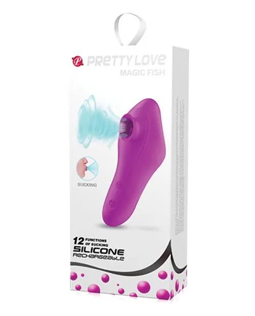 Vibrators Pretty Love Magic Fish 12 Function Fuchsia Pretty Love