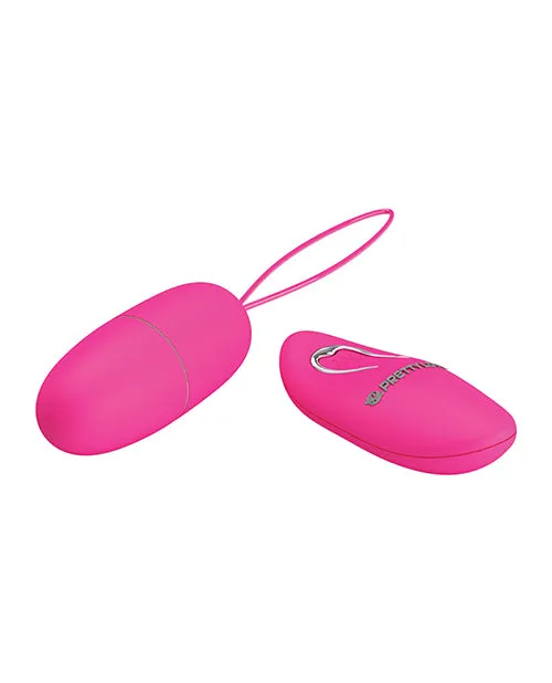 Vibrators Pretty Love Pretty Love Selkie Battery Powered Egg Fuchsia