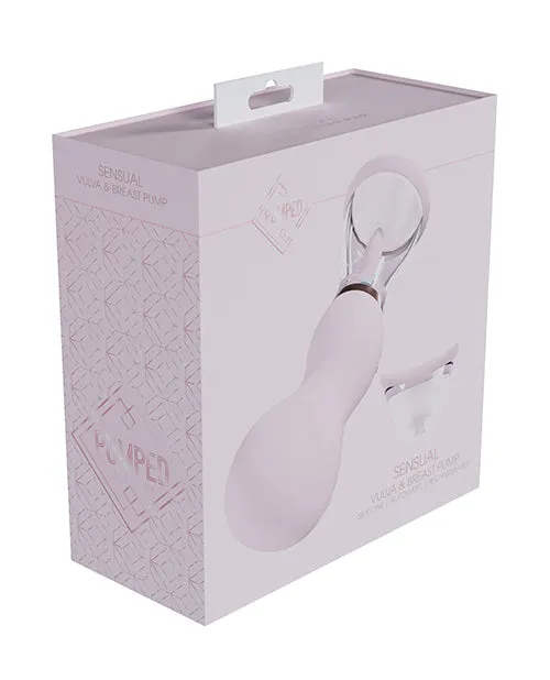 Vibrators Pumped Pumped Sensual Automatic 13 Speed Silicone Rechargeable Vulva and Breast Pump Pink Vibrators Pumped Pumped Sensual Automatic 13 Speed Silicone Rechargeable Vulva and Breast Pump Pink