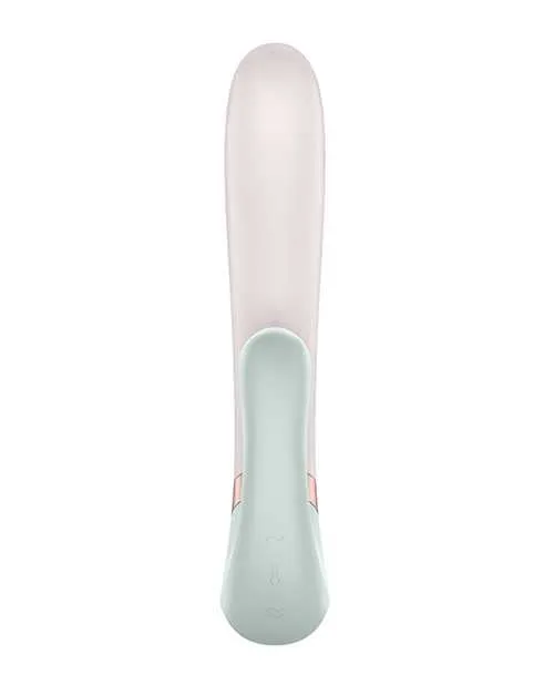 Vibrators Satisfyer Satisfyer Heat Wave Silicone Warming Rabbit Vibrator Mint Vibrators Satisfyer Satisfyer Heat Wave Silicone Warming Rabbit Vibrator Mint