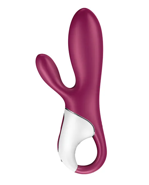 Vibrators Satisfyer Satisfyer Hot Bunny Warming Rabbit Vibrator Magenta